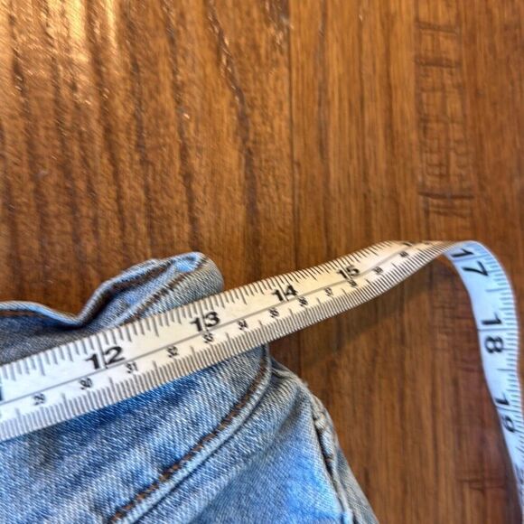 Lands End high rise stovepipe straight ankle jeans size 8 - Picture 6 of 12